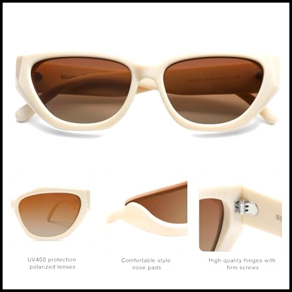 Cat Eye Polarized Sunglasses with UV400 TAC Lenses main image 4